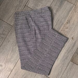 Boss Black and White Patterned Trousers
